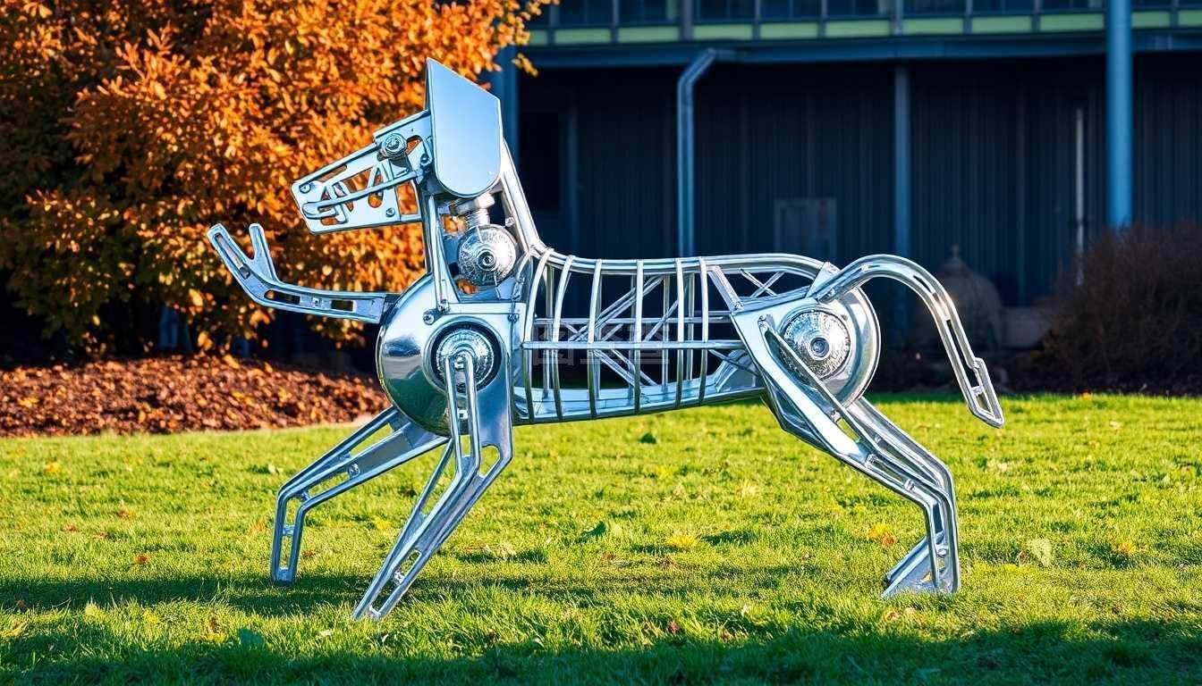 犬形鋼結(jié)構(gòu) 當(dāng)建筑藝術(shù)與仿生學(xué)相遇